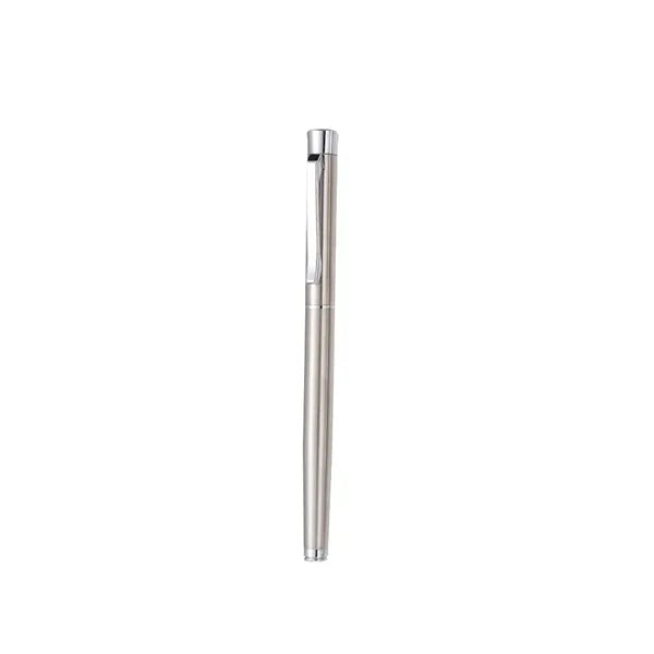 Solid Color Ballpoint Pen With Cap
