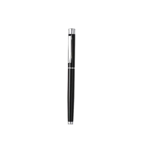 Solid Color Ballpoint Pen With Cap