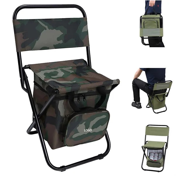 Fishing Chair with Cooler Bag
