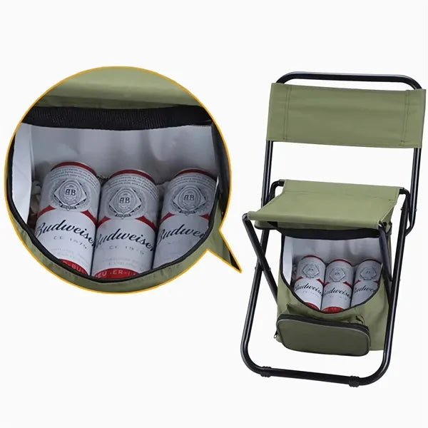 Fishing Chair with Cooler Bag