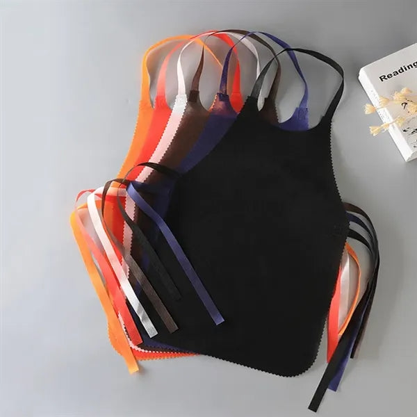 Lightweight Disposable Non-Woven Apron