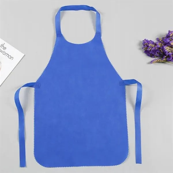 Lightweight Disposable Non-Woven Apron