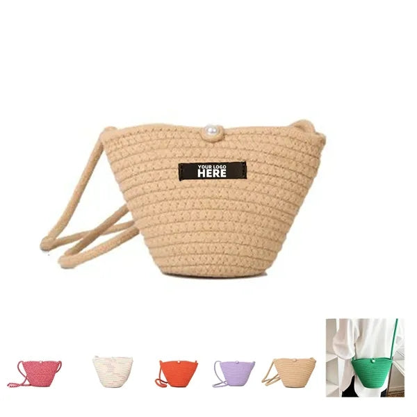 Cotton Woven Tote Bag
