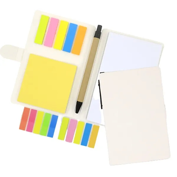 Memo Notepad With Pen In Holder