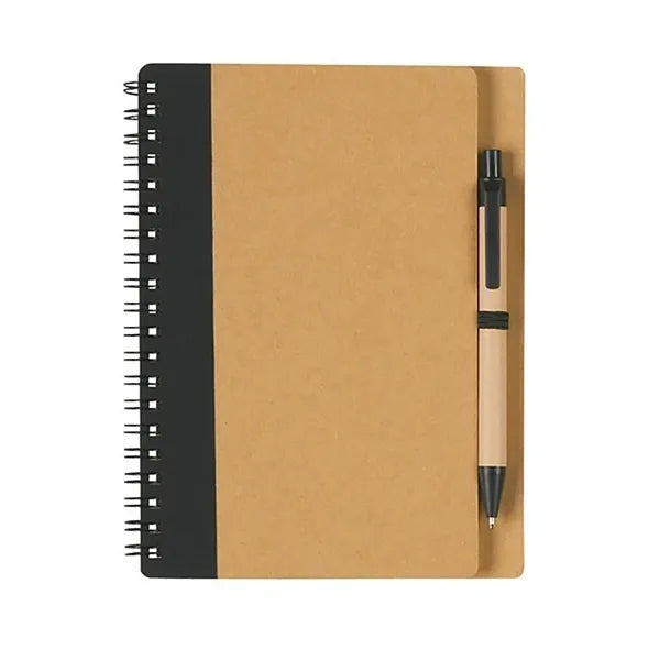 Eco Spiral Notebook with Pen