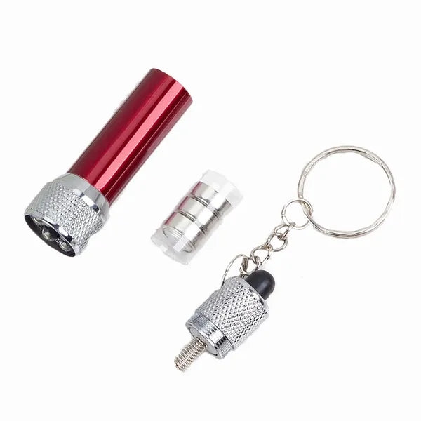 5 LED Aluminum Flashlight Keychain