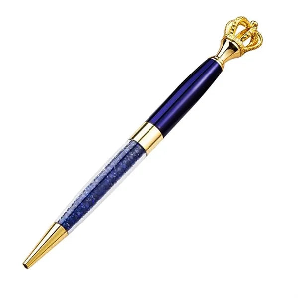 Fancy Crystal Crown Ballpoint Pens