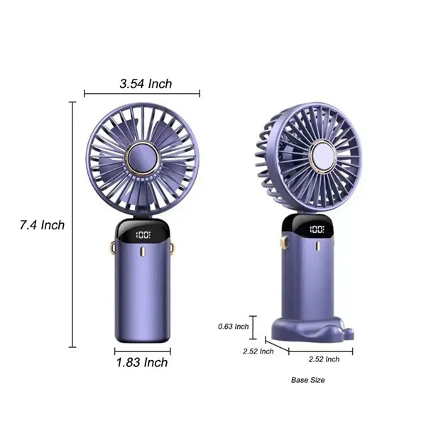 USB Handheld Folding Fan