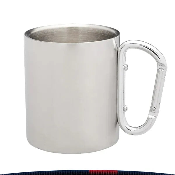 10 oz. Stainless Steel Mugs with Handles