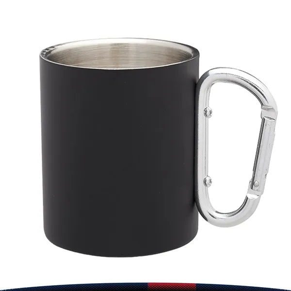 10 oz. Stainless Steel Mugs with Handles