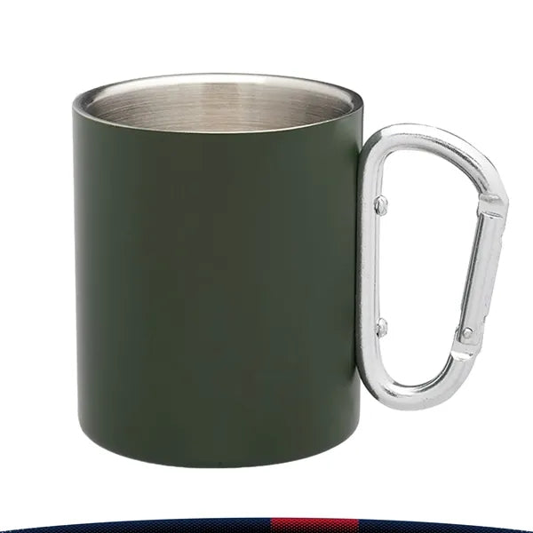 10 oz. Stainless Steel Mugs with Handles
