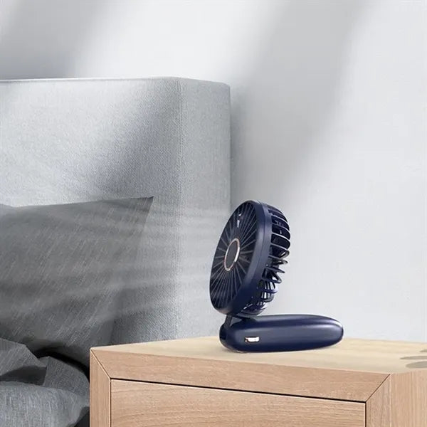 LED Digital Display Handheld Fan