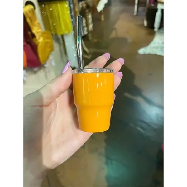 2oz Tumbler with lid straw/ shot glasses/expresso cups