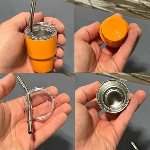 2oz Tumbler with lid straw/ shot glasses/expresso cups