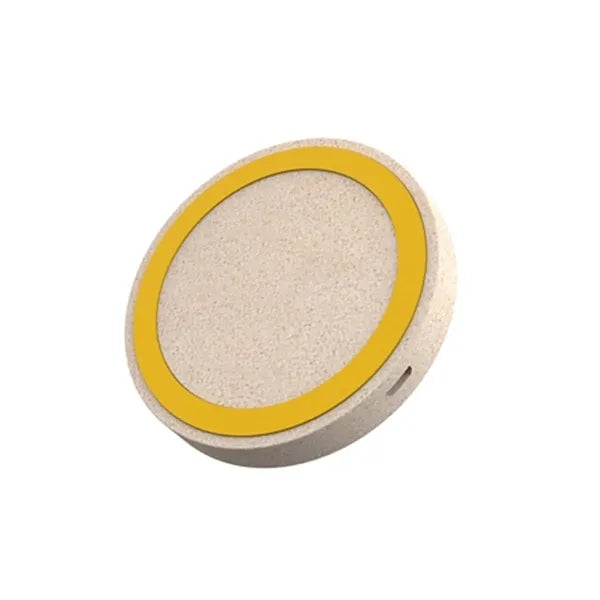 Eco-Friendly Wheat Straw Qi Wireless Charging Pad