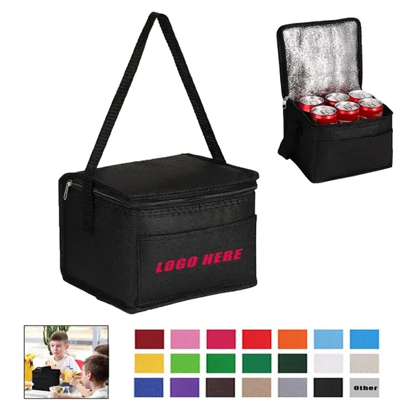 Non Woven Insulated 6 Pack Cooler Bag