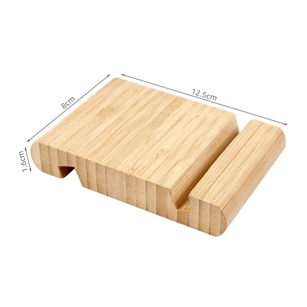 Wooden Cell Phone Stand