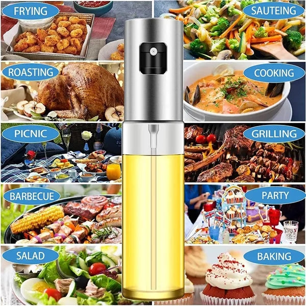 Olive Oil Sprayer Dispenser Glass Bottle 105ml