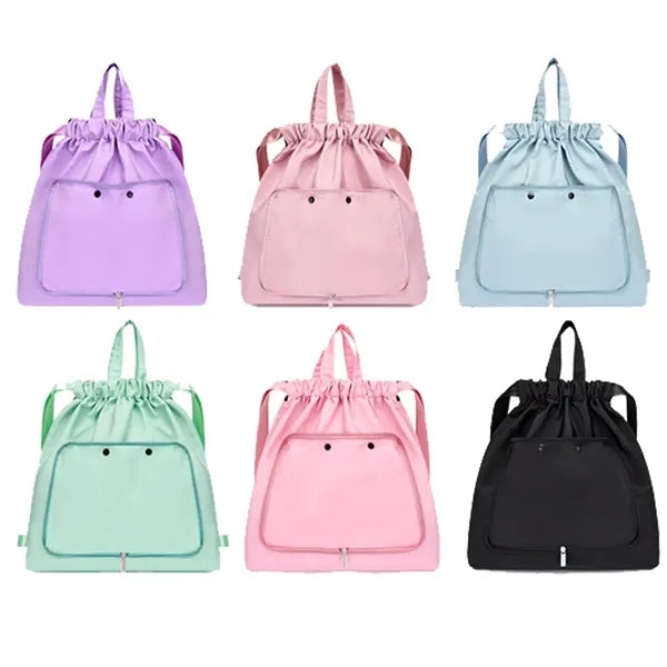 Foldable Drawstring Backpack