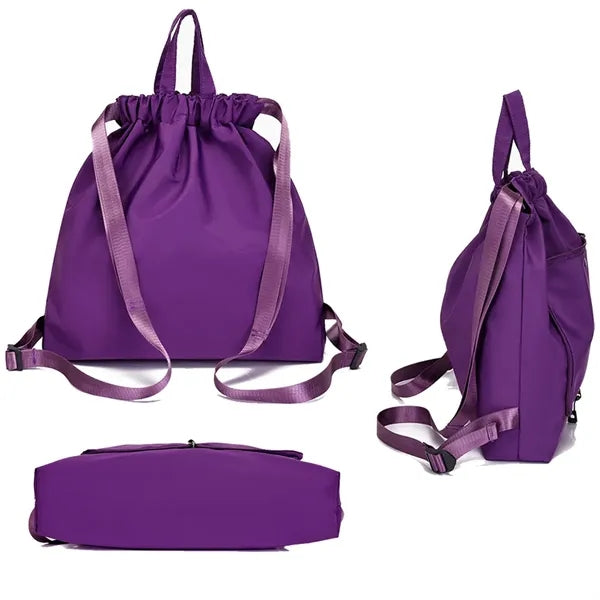 Foldable Drawstring Backpack