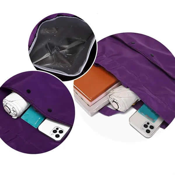 Foldable Drawstring Backpack