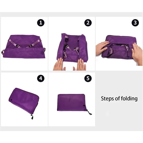 Foldable Drawstring Backpack
