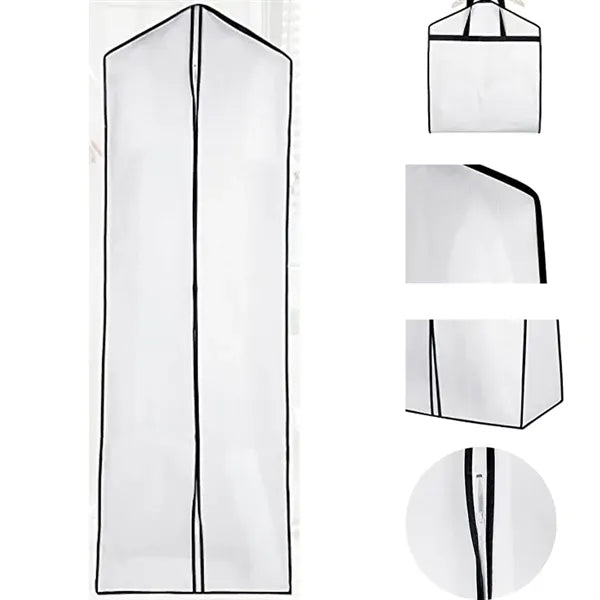 Hanging Foldable Non Woven Large Garment Covers With Zipper