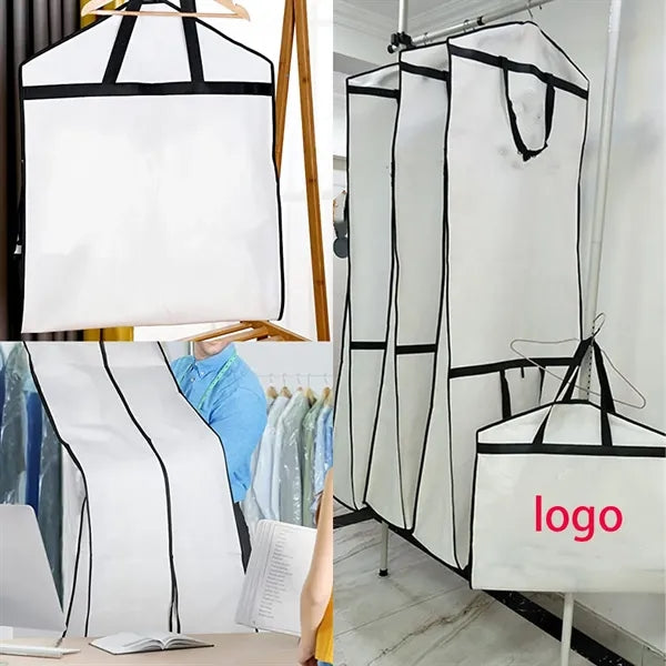 Hanging Foldable Non Woven Large Garment Covers With Zipper
