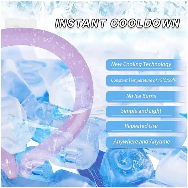 Quickly Frozen Cooling Neck Tube