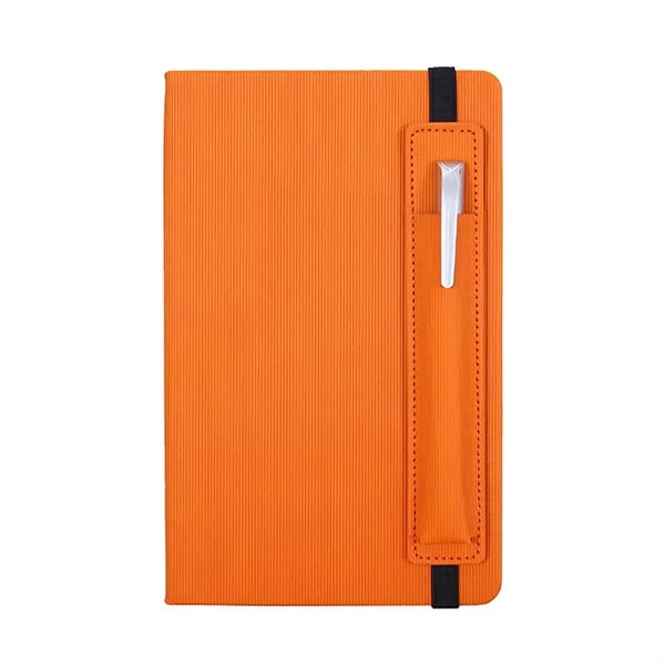 A5 PU Leather Journal With Pen Holder