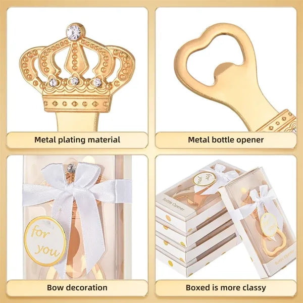 Crown Bottle Opener For Wedding Favor