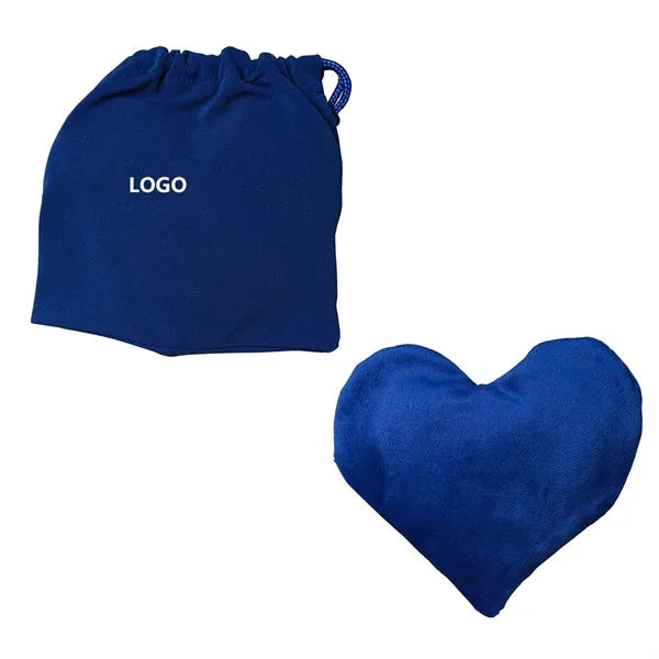 Heart Shape Microwave heating compress therapy plush toy pad