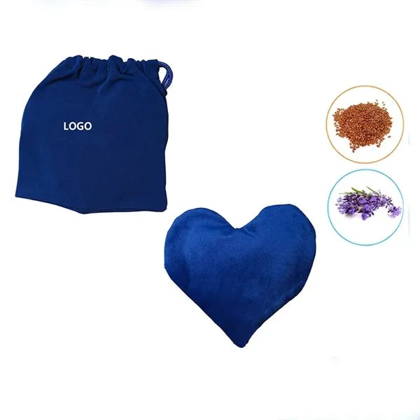 Heart Shape Microwave heating compress therapy plush toy pad