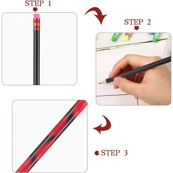 HB Color-changing Pencil w/ Eraser