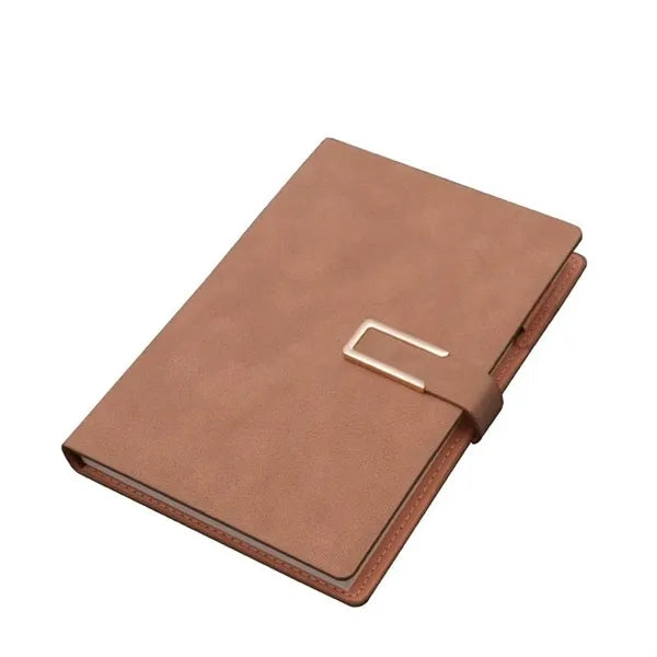 A5 Sheepskin Cover Business Journal Notebook