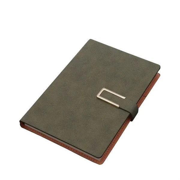 A5 Sheepskin Cover Business Journal Notebook