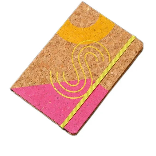 Recycled Cork Cover Journal Notebook