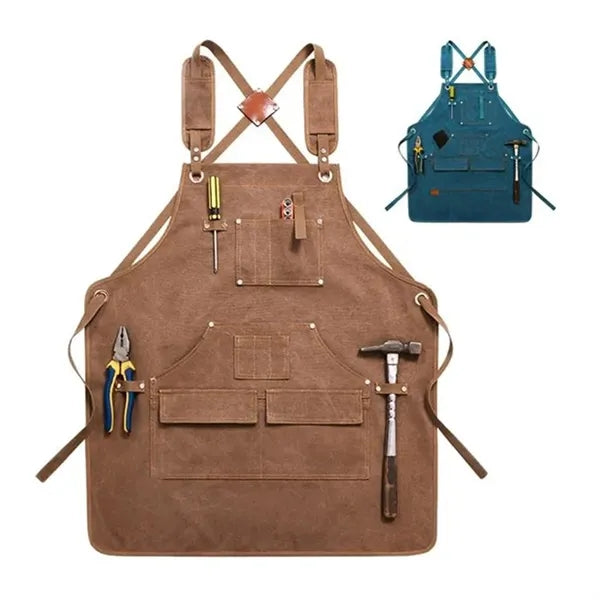 Barber Baking Cafe Gardening Carpenter Canvas Apron
