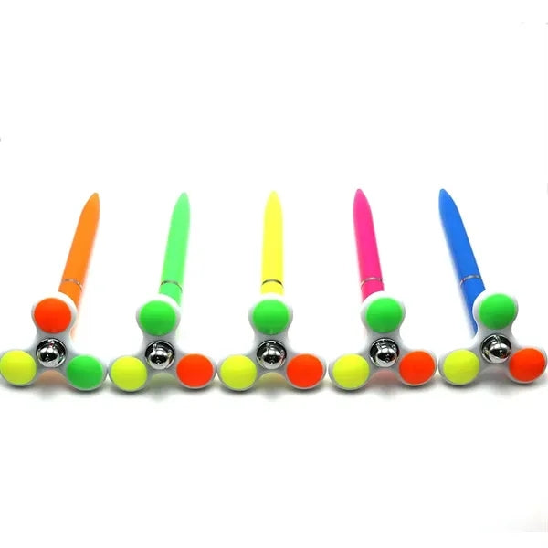Stress Reliever Fidget Spinner Gyro Ballpoint Pens
