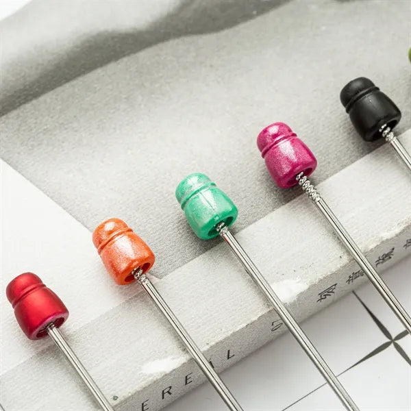 Plastic Beadable Ballpoint Pen With Your Custom Logo Or Text