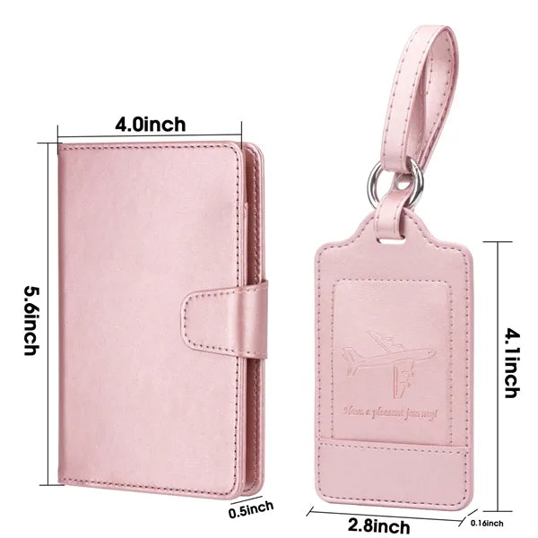 PU Leahter Luggage Tags