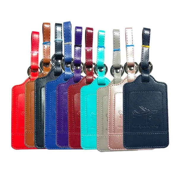 PU Leahter Luggage Tags