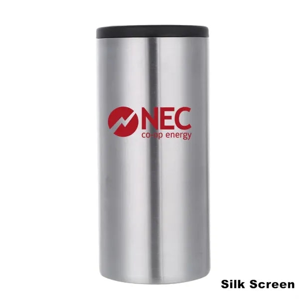 12 oz Sublimation Slim Skinny White Stainless Steel Can Cool
