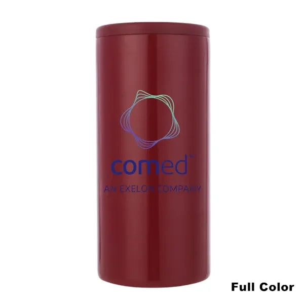 12 oz Sublimation Slim Skinny White Stainless Steel Can Cool