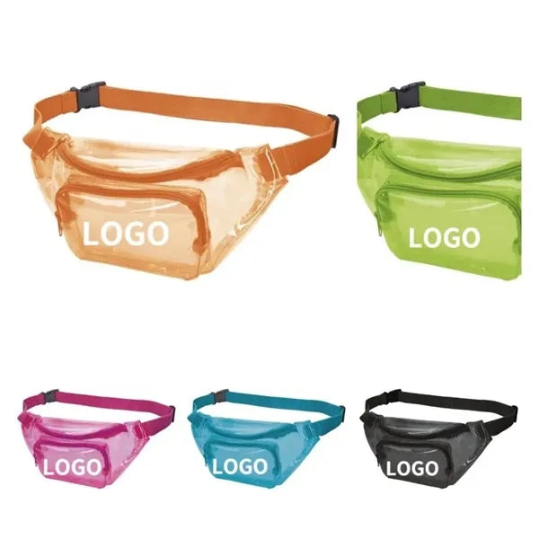 PVC transparent waist pack