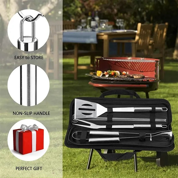 7Pcs Basic BBQ Grill Accessories Set