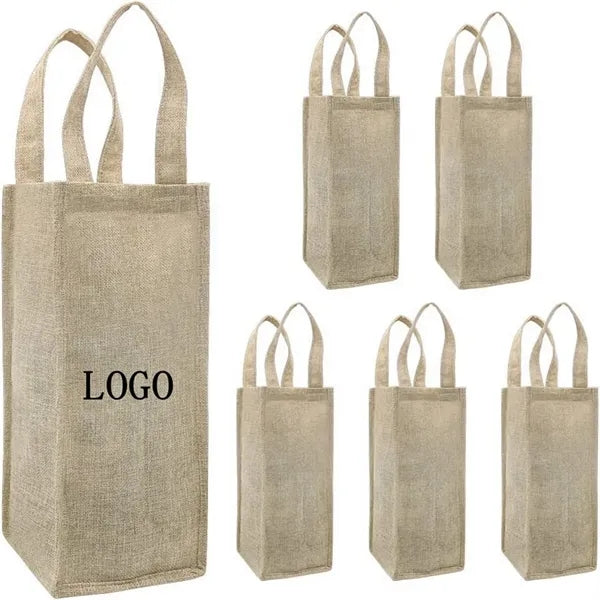 Jute Wine Bags