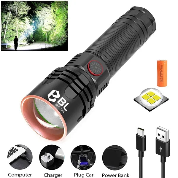 LED Rechargeable Flashlights