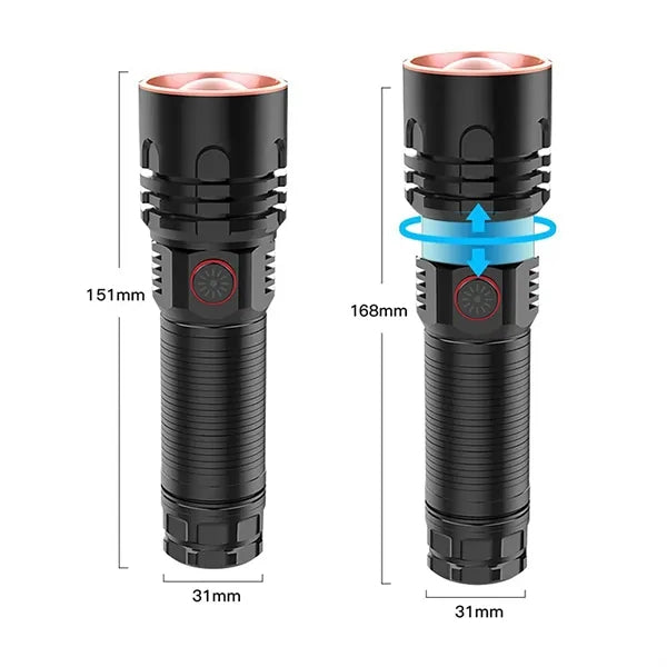 LED Rechargeable Flashlights
