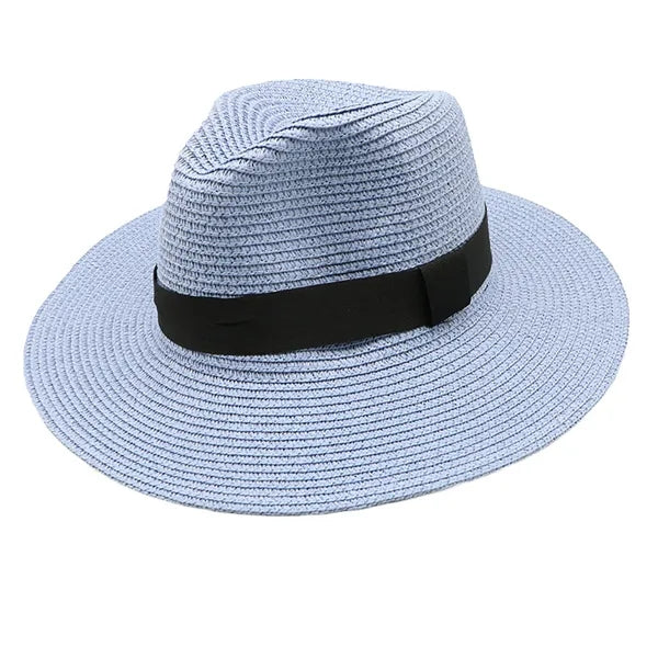 Sun Straw Hat with Wide Brim